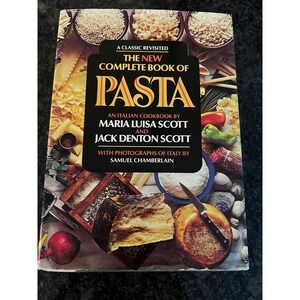 VTG The New Complete Book of Pasta Maria‎ Luisa Scott Italian Cookbook 1985